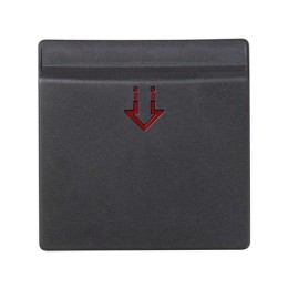 82078-68 Накладка на выключатель под карточку, S82, S82N, 82 Detail, графит Simon