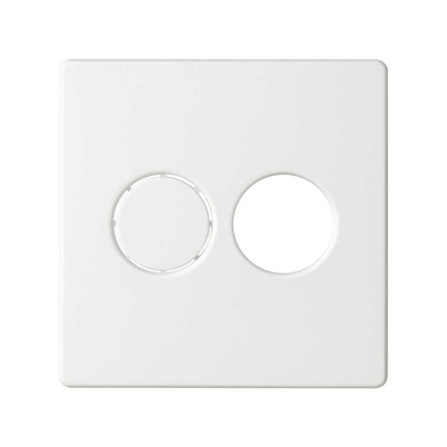 82082-30 Накладка на аудиорозетку для подключения двух аудиоколонок, S82, S82N, белый Simon