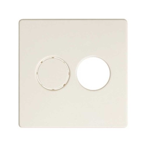 82082-31 Накладка на аудиорозетку для подключения двух аудиоколонок, S82, S82N, слоновая кость Simon