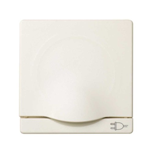 82090-31 Накладка с крышкой с защитными шторками для двухполюсной розетки с заземляющим контактом, S82, S82N, Simon