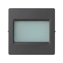 82096-38 Накладка с полупрозрачным рассеивателем для системы "ждите-входите", S82, S82N, 82 Detail, графит Simon