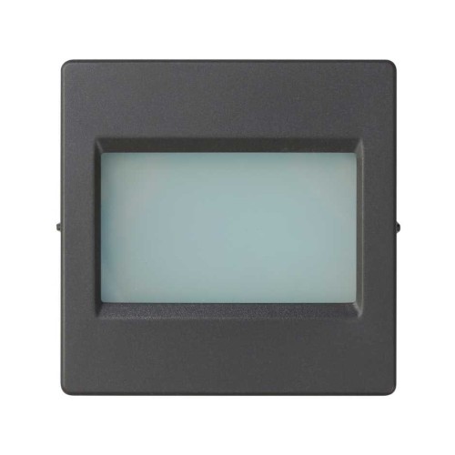 82096-38 Накладка с полупрозрачным рассеивателем для системы "ждите-входите", S82, S82N, 82 Detail, графит Simon