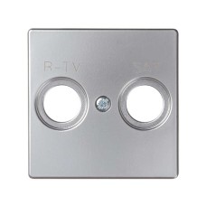 82097-33 Накладка для спутниковых радио-телевизионных розеток, S82, S82N, алюминий Simon 82097-33 Накладка для спутниковых радио-телевизионных розеток, S82, S82N, алюминий Simon