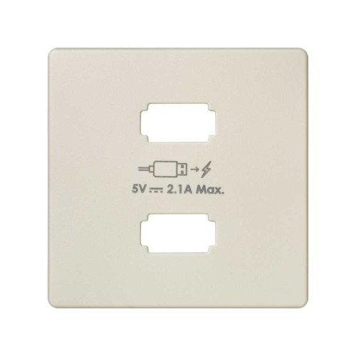 8211096-031 Накладка для зарядного устройства 2*USB, S82, S82N, S82 Detail, слоновая кость Simon