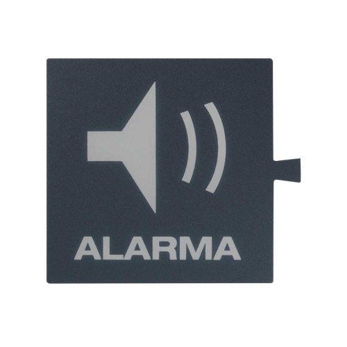 82962-37 Пиктограмма "Сигнализация" для Светящаяся клавиша под светофильтр и Светильника для обозачения номер Simon