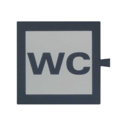 82962-63 Пиктограмма "WC" для Светящаяся клавиша под светофильтр и Светильника для обозачения номера или назн Simon