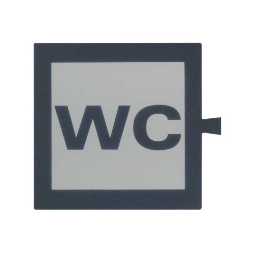 82962-63 Пиктограмма "WC" для Светящаяся клавиша под светофильтр и Светильника для обозачения номера или назн Simon