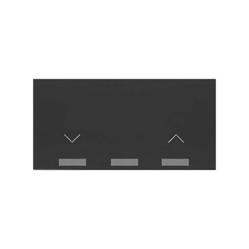 Беспроводной Мастер-выключатель жалюзи iO черный матовый Simon 100, 1 пост, 10004181-238