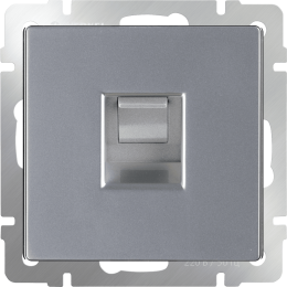 W1182006 Телефонная розетка  RJ-11  (серебряный) Antik Werkel a051516