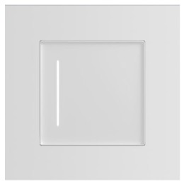 Рамка на 1 пост Senso (белый, стекло soft-touch) Werkel W0013101 a064564