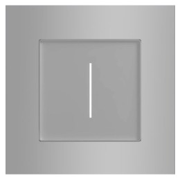 Накладка розетки iO Schuko белый глянец Simon 100, 10004041-130