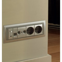 Клавиша выключателя белый глянец Simon 100, 10000010-130