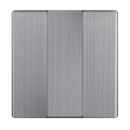 W1139002 Набор клавиш для выключателя трехклавишного (глянцевый никель) Antik Werkel a051078