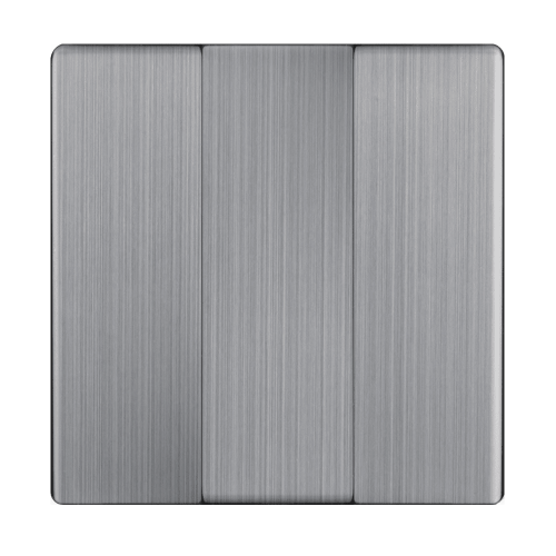 W1139002 Набор клавиш для выключателя трехклавишного (глянцевый никель) Antik Werkel a051078