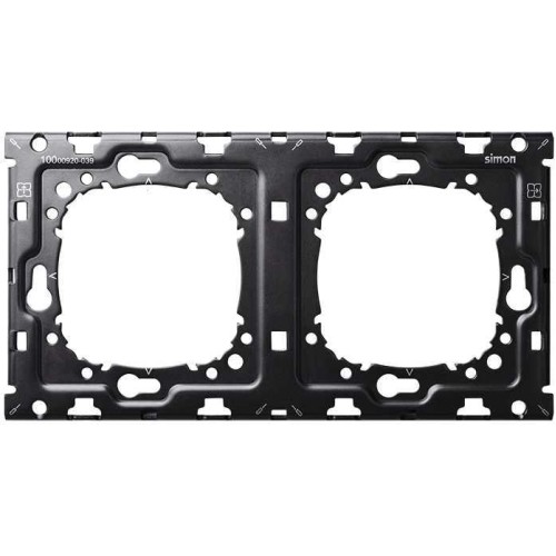 Суппорт металлический Simon 100, 2 поста, 10000920-039