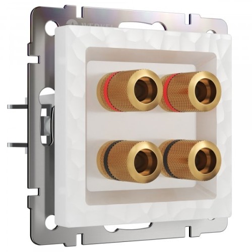 W1285001 Акустическая розетка (белый) Hammer Werkel a052011