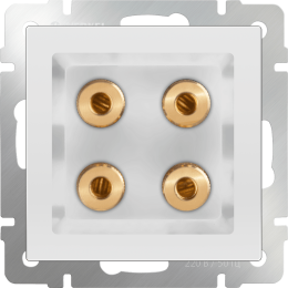W1185001 Акустическая розетка (белый) Antik Werkel a051140