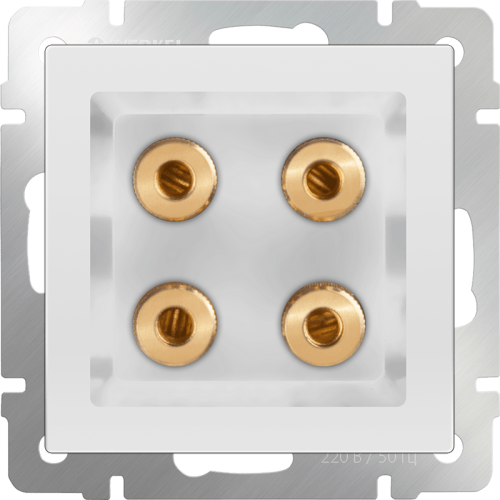 W1185001 Акустическая розетка (белый) Antik Werkel a051140