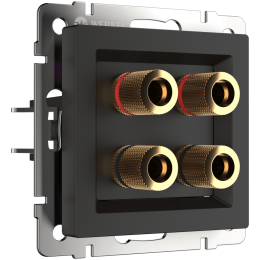 W1185008 Акустическая розетка (черный матовый) Antik Werkel a051614