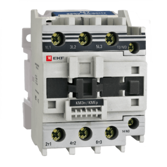 Контактор КМЭп малогабаритный 40А 24В DC 1NO 1NC EKF PROxima