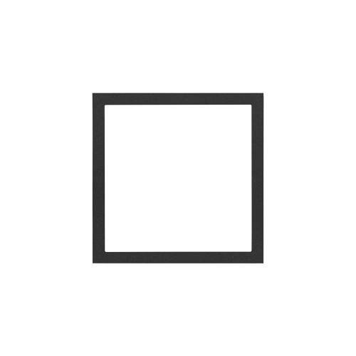 Рамка Simon 100 Черный матовый, 1 пост, 10000610-238