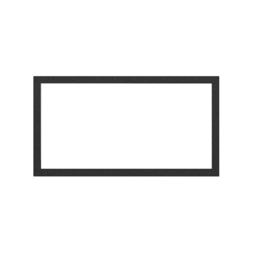 Рамка Simon 100 Черный матовый, 2 поста, 10001620-238