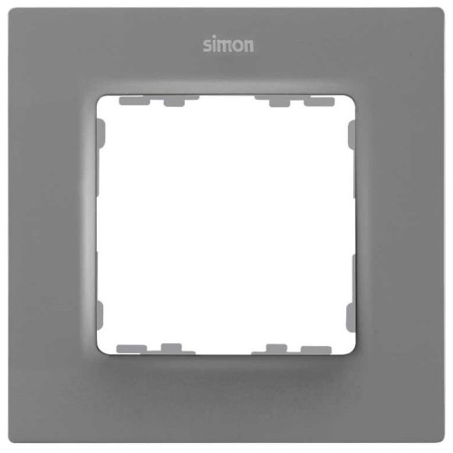 Рамка на 1 пост серый матовый  Simon 82 Concept 8200617-092