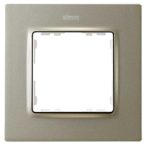 Рамка на 1 пост  матовый шампань Simon 82 Concept 8200617-094