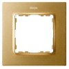 Рамка на 1 пост  матовое золото Simon 82 Concept 8200617-095