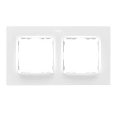 Рамка на 2 поста белый матовый Simon 82 Concept 8200627-090 Рамка на 2 поста белый матовый Simon 82 Concept 8200627-090