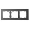 Рамка на 3 поста  матовый титан Simon 82 Concept 8200637-096
