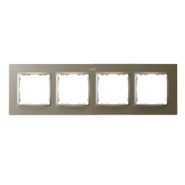 Рамка на 4 поста  матовый шампань Simon 82 Concept 8200647-094