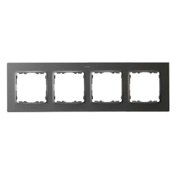 Рамка на 4 поста  матовый титан Simon 82 Concept 8200647-096