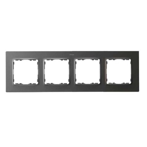 Рамка на 4 поста  матовый титан Simon 82 Concept 8200647-096