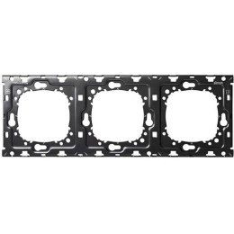 Суппорт металлический Simon 100, 3 поста, 10000930-039