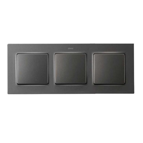 Рамка на 3 поста  матовый титан Simon 82 Concept 8200637-096