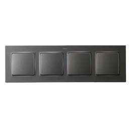 Рамка на 4 поста  матовый титан Simon 82 Concept 8200647-096