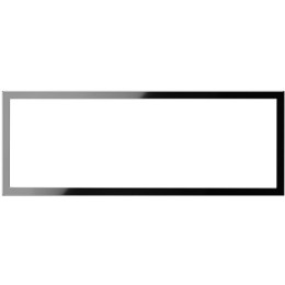 Рамка Simon 100 Черный глянцевый, 3 поста, 10000630-138