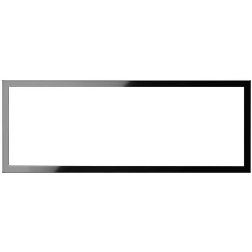 Рамка Simon 100 Черный глянцевый, 3 поста, 10000630-138