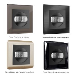 W1155108 Датчик движения (черный матовый) Antik Werkel a054898