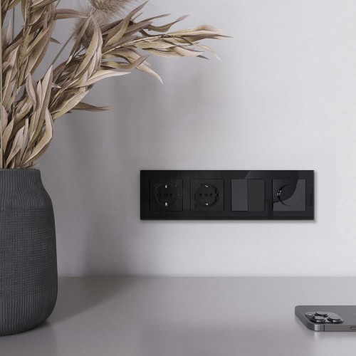 W1142048 Диммер (черный акрил) Werkel a064045