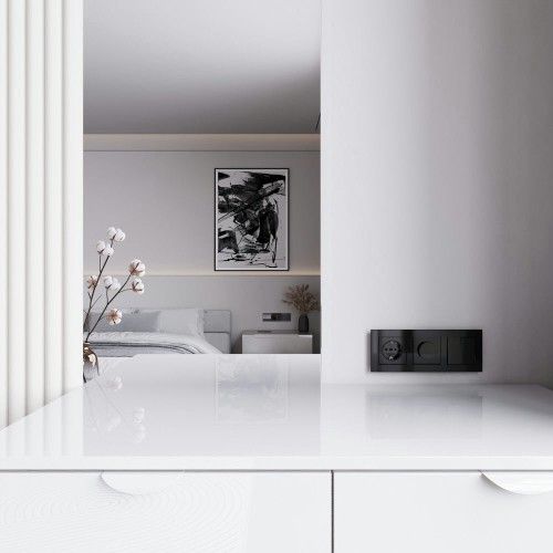 W1142048 Диммер (черный акрил) Werkel a064045