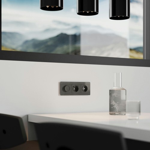 W1142044 Диммер (графит акрил) Werkel a064094