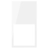 Рамка вертикальная на 2 поста/2 модуля Белый глянец  Simon 100 10002620-130