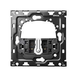 Кит на 1 пост, механизмы: 1 переключатель (проходной) + суппорт Simon 100, 10010101-039