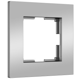 Рамка на 1 пост Slab (серебро матовый) Werkel a062811 W0012965