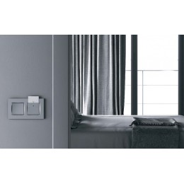 Рамка на 2 поста  холодный алюминий Simon 82 Concept 8200627-093