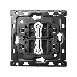 Кит на 1 пост, механизмы: 2 переключателя (проходных) + суппорт Simon 100, 10010103-039