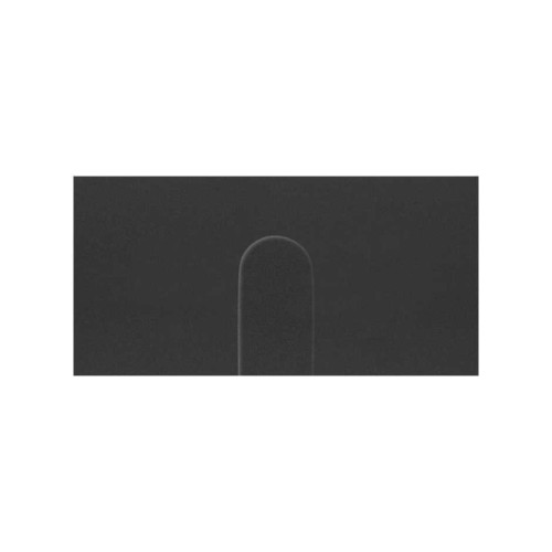 Накладка вывода кабеля узкого черный матовый Simon 100, 10000051-238