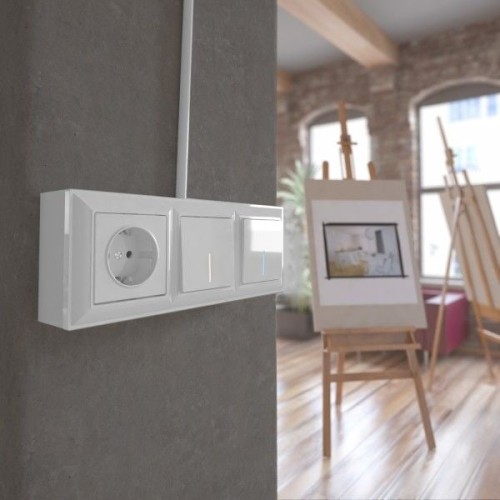 W8000001 Коробка для накладного монтажа (белый) Werkel a053525